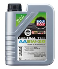 Liqui Moly moottoriöljy Special Tec AA 5W-30, 4l hinta ja tiedot | Moottoriöljyt | hobbyhall.fi