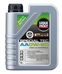 Liqui Moly moottoriöljy Special Tec AA 0W-20, 5l hinta ja tiedot | Moottoriöljyt | hobbyhall.fi