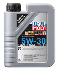 Liqui Moly moottoriöljy Special Tec 5W-30, 5l hinta ja tiedot | Moottoriöljyt | hobbyhall.fi