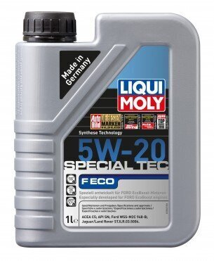 Liqui Moly moottoriöljy Special Tec F ECO 5W-20, 1l hinta ja tiedot | Moottoriöljyt | hobbyhall.fi
