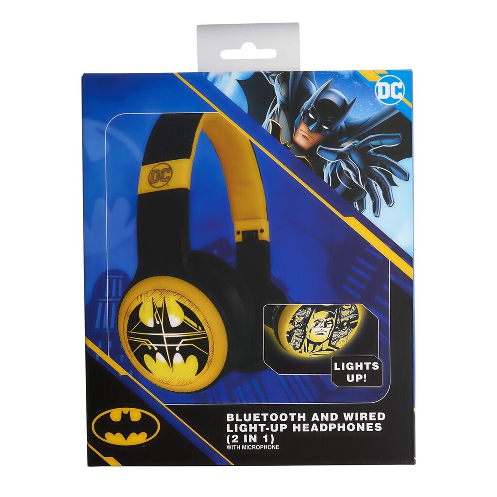 Valoisat langattomat kuulokkeet Batman 2in1 hinta ja tiedot | Kuulokkeet | hobbyhall.fi