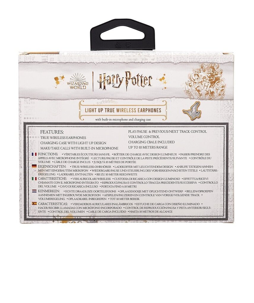 TWS langattomat valokuulokkeet Harry Potter Tylypahka hinta ja tiedot | Kuulokkeet | hobbyhall.fi