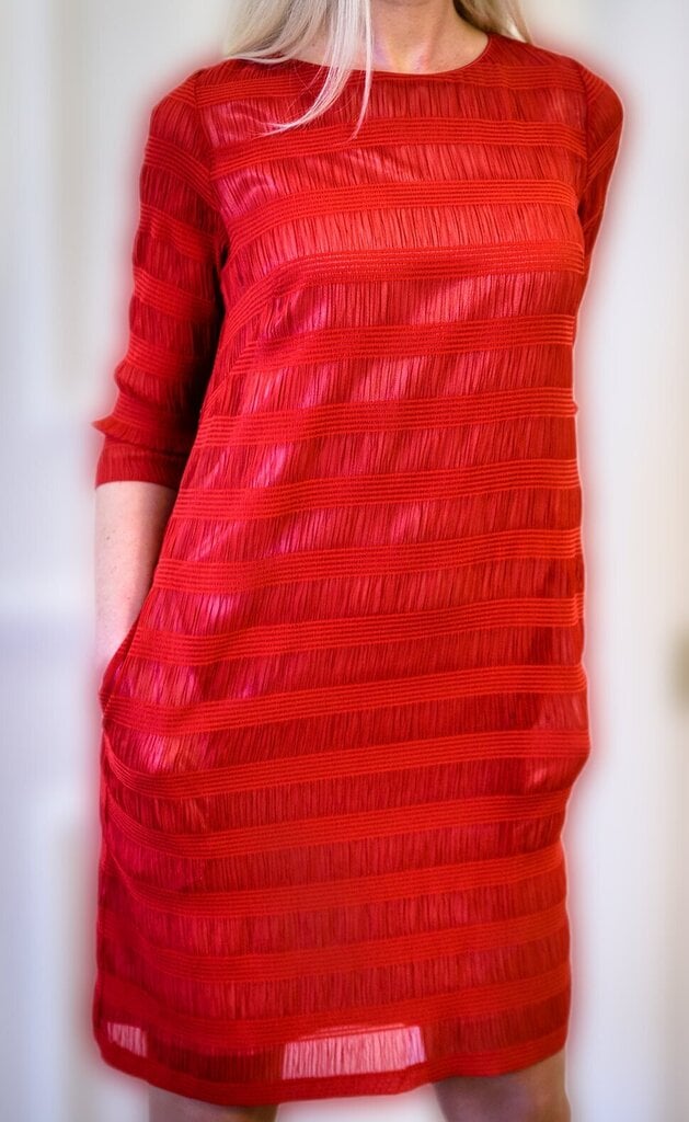 Punainen mekko hopeavuorella hinta ja tiedot | Mekot | hobbyhall.fi