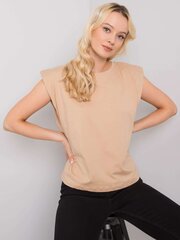Naisten beige t-paita hinta ja tiedot | Naisten paidat | hobbyhall.fi