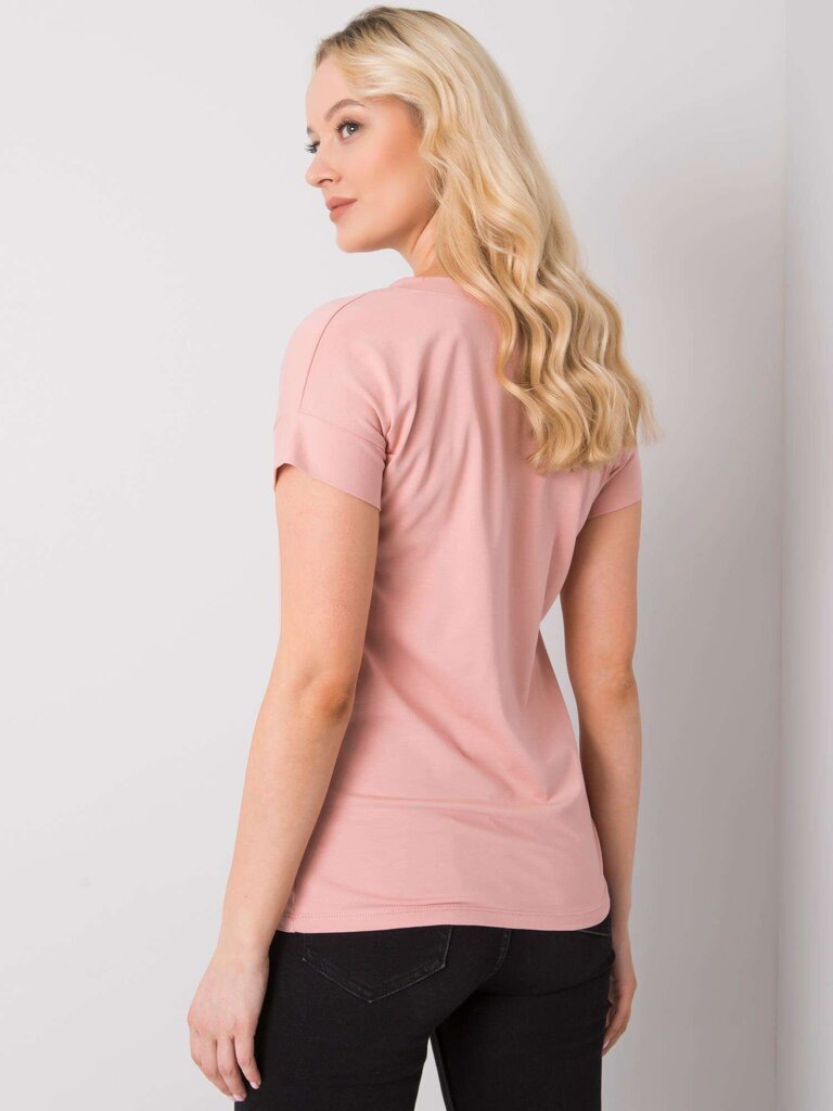 Vaaleanpunainen naisten t-paita printillä hinta ja tiedot | Naisten paidat | hobbyhall.fi