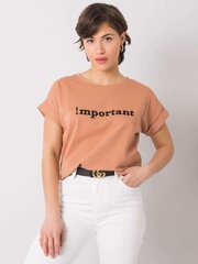 t-paita, jossa kirjailtu teksti hinta ja tiedot | Naisten paidat | hobbyhall.fi