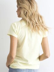 Vaaleankeltainen t-paita hinta ja tiedot | Naisten paidat | hobbyhall.fi