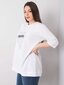 Plus-kokoinen valkoinen pusero, jossa applikaatio hinta ja tiedot | Naisten paidat | hobbyhall.fi