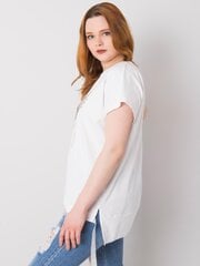 väljä valkoinen plus-kokoinen pusero hinta ja tiedot | Naisten paidat | hobbyhall.fi