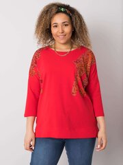 Punainen pusero strassit hinta ja tiedot | Naisten paidat | hobbyhall.fi
