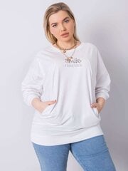 Plus kokoinen valkoinen puuvillapusero hinta ja tiedot | Naisten paidat | hobbyhall.fi