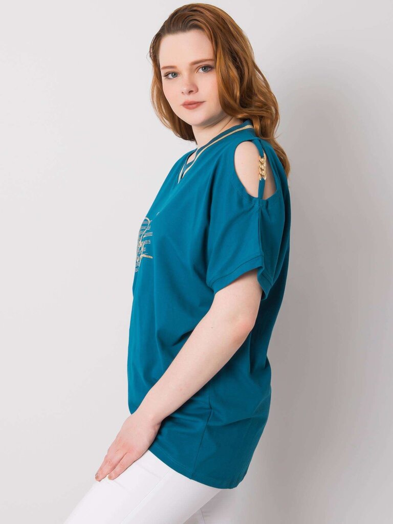 Plus-kokoinen pusero, jossa leikkaukset hihoissa hinta ja tiedot | Naisten paidat | hobbyhall.fi