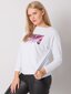 Plus-koon valkoinen pusero, jossa pitkät hihat hinta ja tiedot | Naisten paidat | hobbyhall.fi