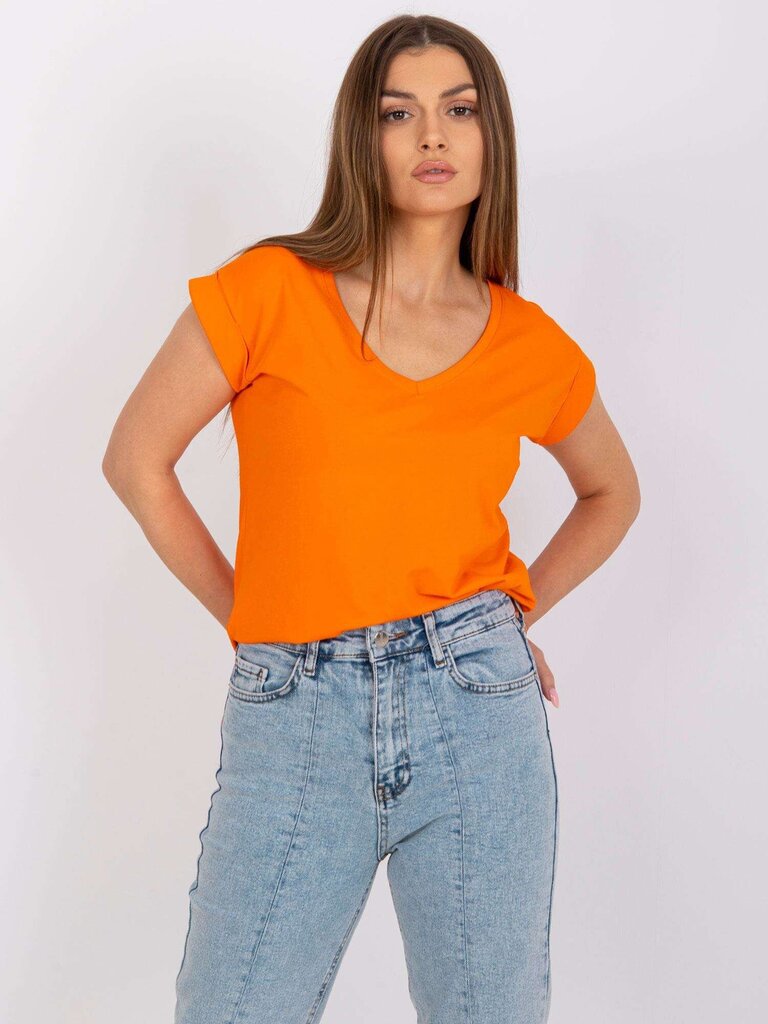 Naisten oranssi T-paita hinta ja tiedot | Naisten paidat | hobbyhall.fi