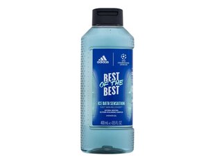 Suihkugeeli Adidas UEFA Champions League Best Of Best miehille, 400 ml hinta ja tiedot | Suihkusaippuat ja suihkugeelit | hobbyhall.fi