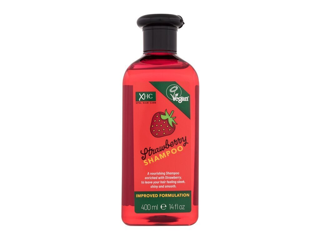 Shampoo Xpel Strawberry, 400 ml hinta ja tiedot | Shampoot | hobbyhall.fi