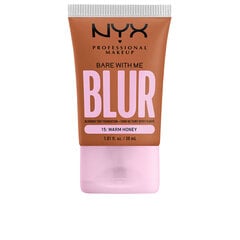 Meikkivoide NYX Bare With Me Blur N 15 Warm Honey, 30 ml hinta ja tiedot | NYX Hajuvedet ja kosmetiikka | hobbyhall.fi