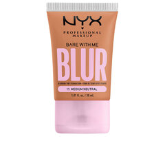 Meikkivoide NYX Bare With Me Blur N 14 Medium tan, 30 ml hinta ja tiedot | NYX Hajuvedet ja kosmetiikka | hobbyhall.fi