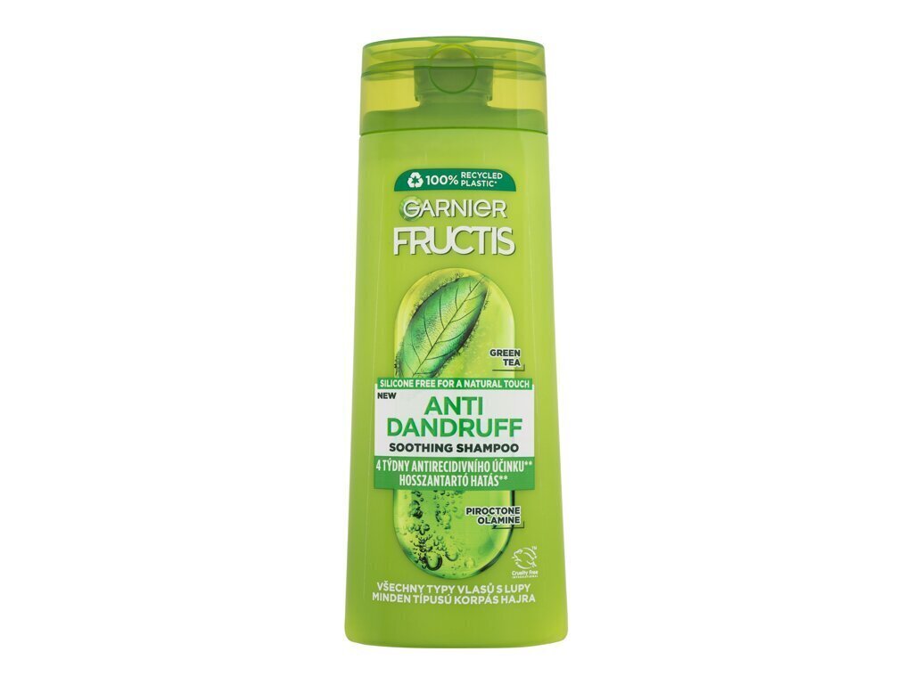 Shampoo Garnier Fructis Antidandruff Soothing, 250 ml hinta ja tiedot | Shampoot | hobbyhall.fi