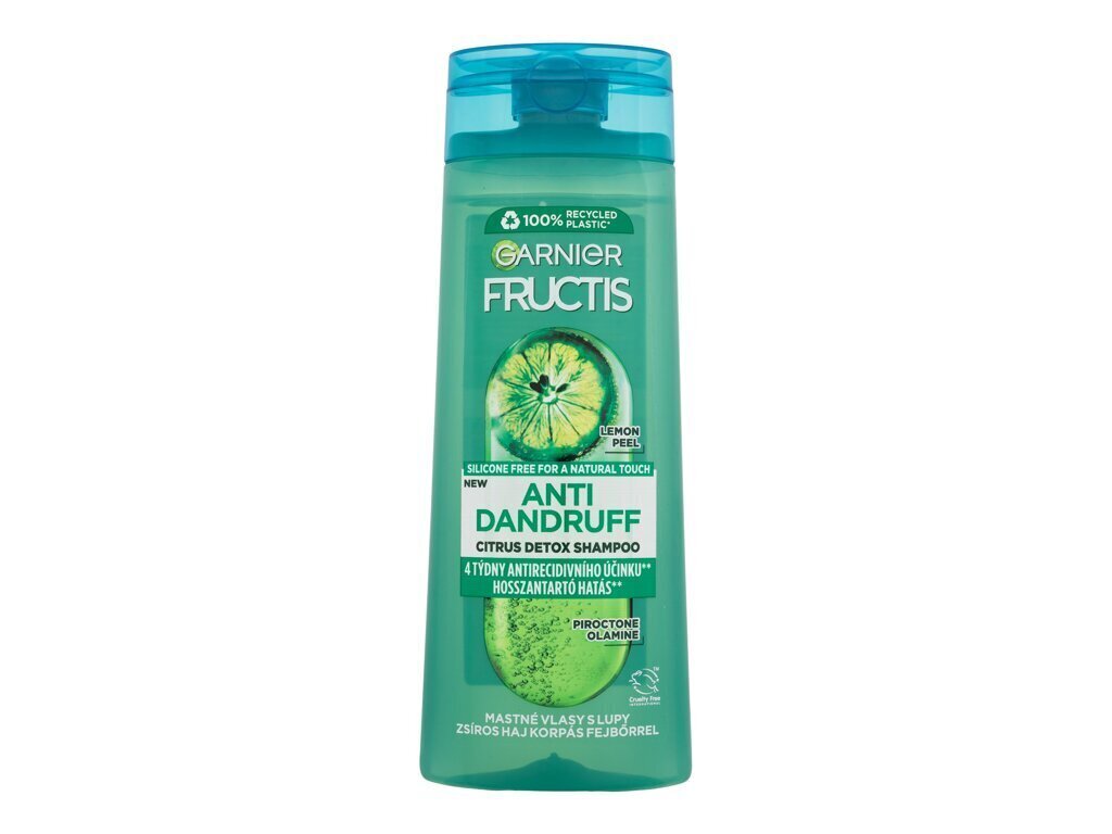 Shampoo Garnier Fructis Antidandruff Citrus Detox, 250 ml hinta ja tiedot | Shampoot | hobbyhall.fi