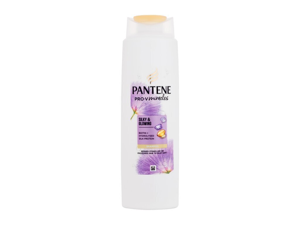 Shampoo Pantene PRO-V Miracles Silky & Glowing, 300 ml hinta ja tiedot | Shampoot | hobbyhall.fi