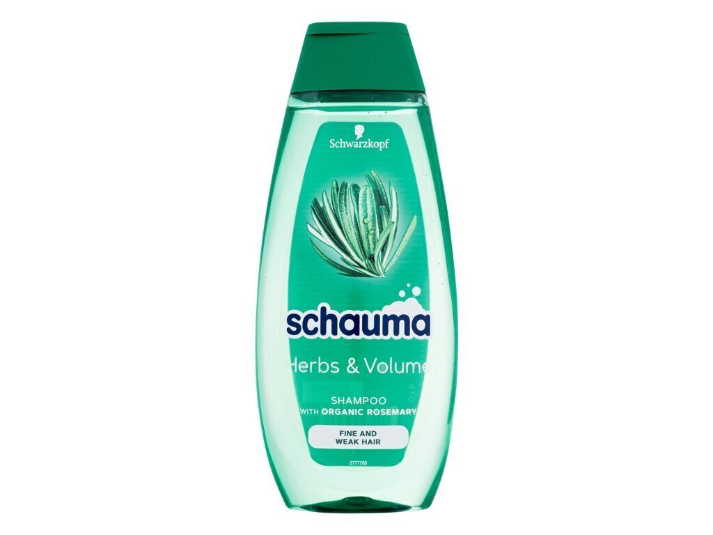 Shampoo Schwarzkopf Schauma Herbs & Volume, 400 ml hinta ja tiedot | Shampoot | hobbyhall.fi