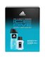 Lahjasetti Adidas Ice Dive miehille: EDT Hajuvesi, 100 ml + suihkugeeli, 250 ml hinta ja tiedot | Miesten hajuvedet | hobbyhall.fi