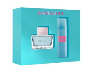 Antonio Banderas Blue Seduction Woman lahjasetti naisille: hajuvesi EDT, 80 ml + deodorantti, 150 ml hinta ja tiedot | Antonio Banderas Hajuvedet ja kosmetiikka | hobbyhall.fi