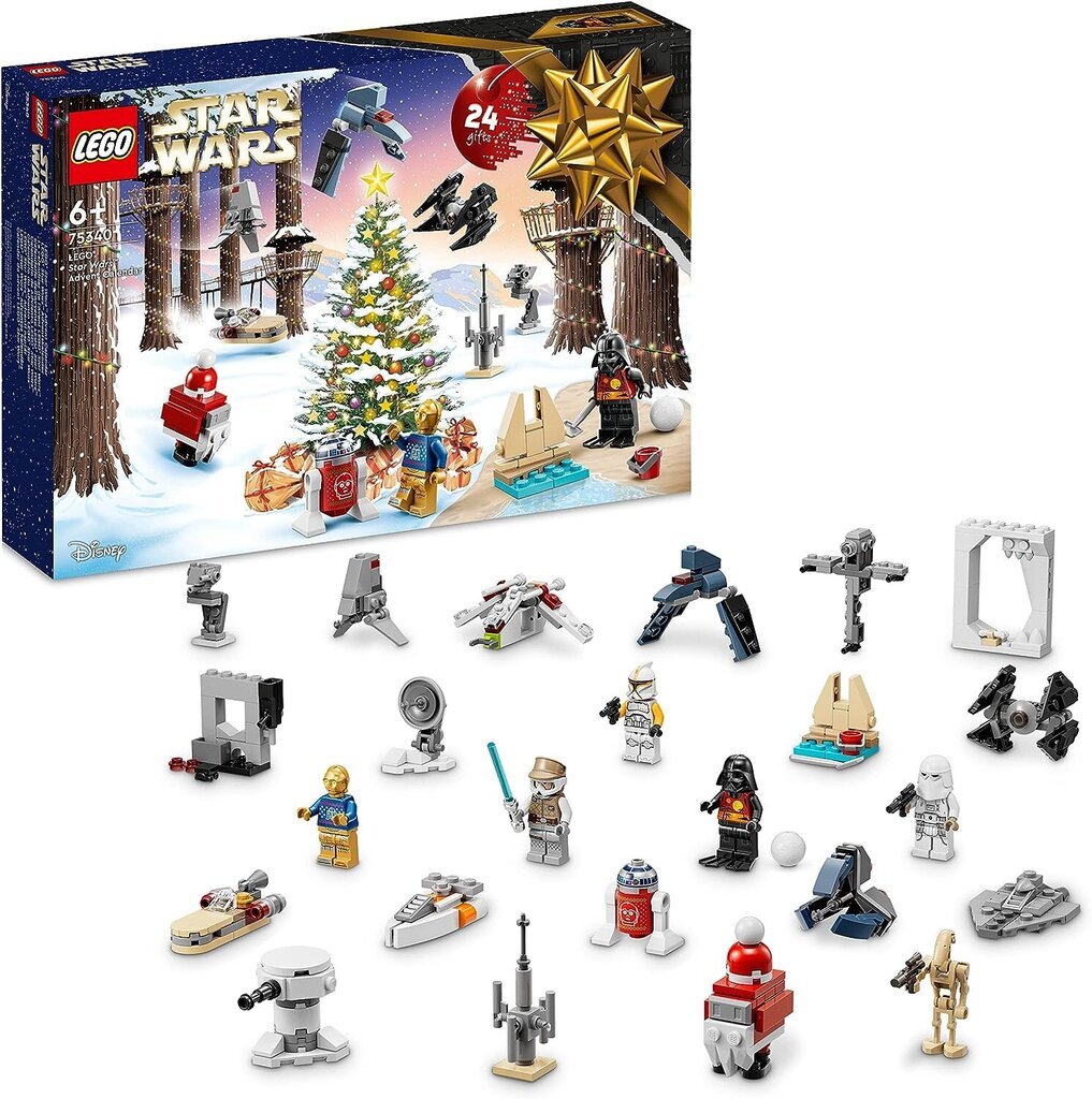 Lego 75340 Star Wars Advent Calendar hinta ja tiedot | LEGOT ja rakennuslelut | hobbyhall.fi