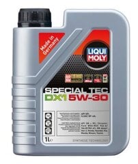 Liqui Moly moottoriöljy Special Tec DX1 5W-30, 5l hinta ja tiedot | Moottoriöljyt | hobbyhall.fi