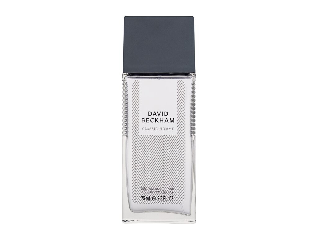 Suihkedeodorantti David Beckham Classic Homme, 75 ml hinta ja tiedot | Deodorantit | hobbyhall.fi