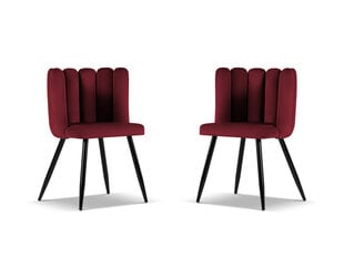 Tuolisarja Cosmopolitan Design Evora, punainen, 2 tuolia hinta ja tiedot | Cosmopolitan Design Keittiön kalusteet | hobbyhall.fi