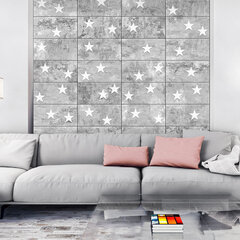 Valokuvatapetti - Stars On Concrete 50x1000 cm hinta ja tiedot | Valokuvatapetit | hobbyhall.fi