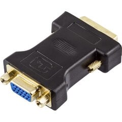 Deltaco DVI-4, DVI-A, VGA hinta ja tiedot | Adapterit | hobbyhall.fi