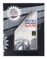 Liqui Moly Moottoriöljy klassisiin autoihin SAE 30, 1l hinta ja tiedot | Moottoriöljyt | hobbyhall.fi