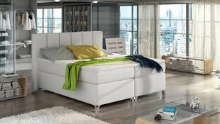 Basilio-sänky, 140x200 cm, valkoinen hinta ja tiedot | Sängyt | hobbyhall.fi