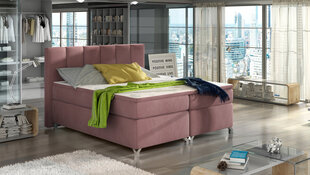 Basilio-sänky, 160x200 cm, pinkki hinta ja tiedot | Sängyt | hobbyhall.fi