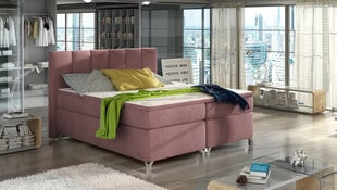Basilio-sänky, 180x200 cm, vaaleanpunainen hinta ja tiedot | Sängyt | hobbyhall.fi