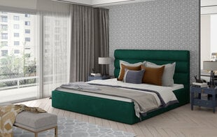 Sänky Caramel, 140x200 cm, vihreä hinta ja tiedot | Sängyt | hobbyhall.fi
