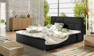 Sänky Latina MD, 140 x 200 cm, musta hinta ja tiedot | Sängyt | hobbyhall.fi