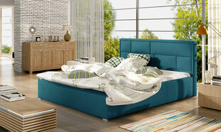 Sänky Latina MD, 140 x 200 cm, sininen hinta ja tiedot | Sängyt | hobbyhall.fi