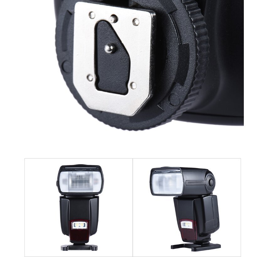 Andoer AD-560Ⅱ yleissalamavalo Canon Nikon Olympus Pentax kameroille hinta ja tiedot | Valokuvaustarvikkeet | hobbyhall.fi