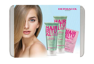Setti Dermacol Hair Ritual Volume: shampoo, 250 ml + hoitoaine, 200 ml + hiusnaamio, 15 ml hinta ja tiedot | Shampoot | hobbyhall.fi