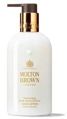 Kosteuttava handmilk Molton Brown Oudh Accord & Gold, 300 ml hinta ja tiedot | Vartalovoiteet ja -emulsiot | hobbyhall.fi