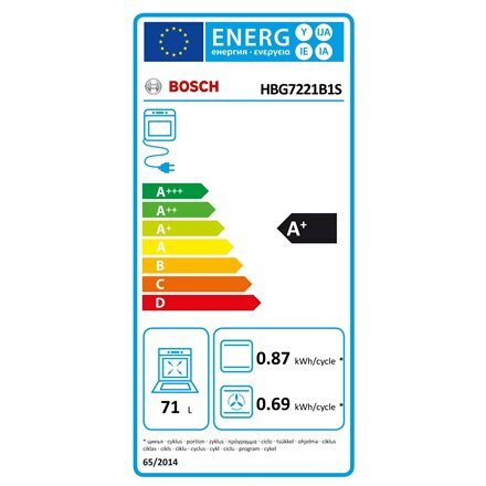 Bosch HBG7221B1S hinta ja tiedot | Erillisuunit | hobbyhall.fi