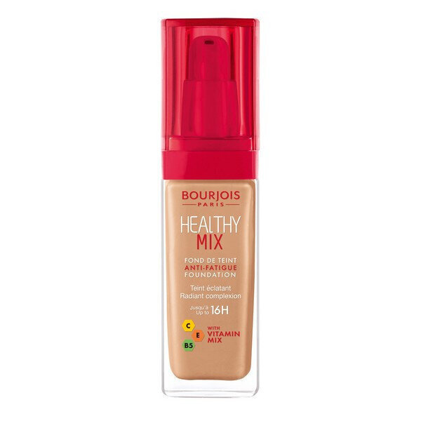 BOURJOIS Paris Healthy Mix Anti-Fatigue Foundation meikkivoide naiselle 30 ml, 52 Vanilla hinta ja tiedot | Meikkivoiteet ja puuterit | hobbyhall.fi