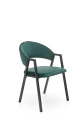 2 tuolin setti Halmar K473, vihreä hinta ja tiedot | Ruokapöydän tuolit | hobbyhall.fi
