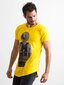 Miesten keltainen t-paita painatuksella hinta ja tiedot | Miesten T-paidat | hobbyhall.fi