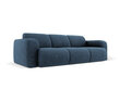Windsor & Co. Lola kolmen istuttava sohva, 235x95x72 cm, sininen hinta ja tiedot | Sohvat ja vuodesohvat | hobbyhall.fi