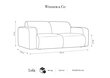 Windsor & Co. Lola kolmen istuttava sohva, 235x95x72 cm, beige hinta ja tiedot | Sohvat ja vuodesohvat | hobbyhall.fi
